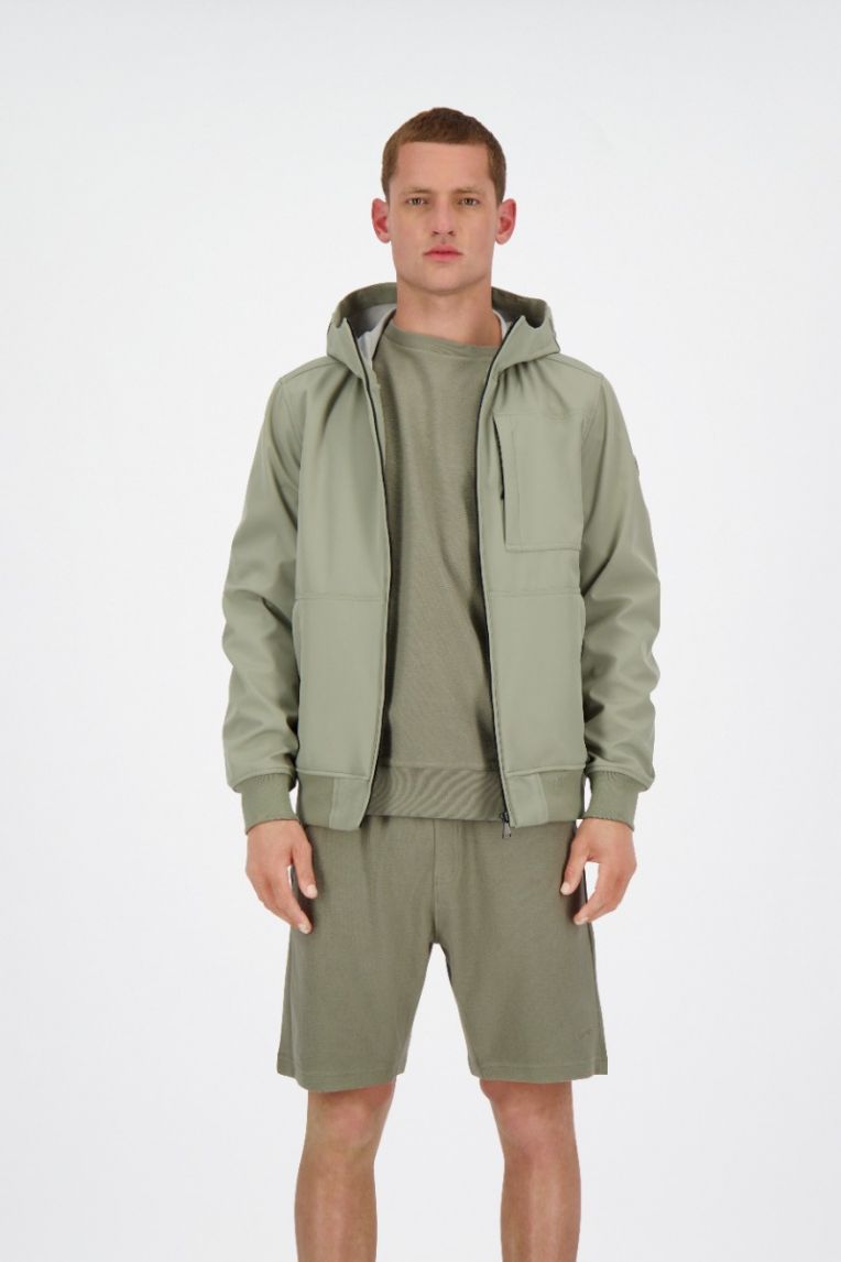 HOODED JAVI SOFTSHELL JACKET