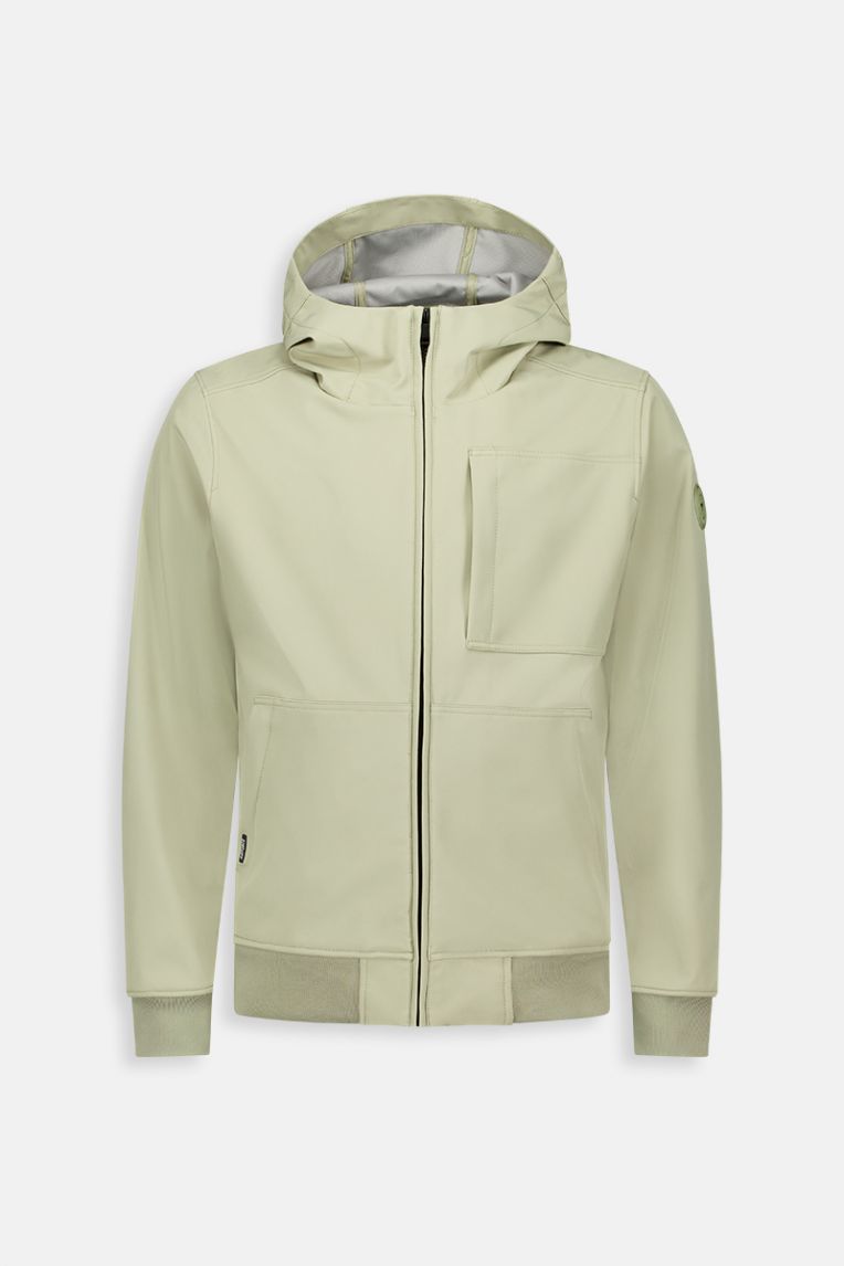 HOODED JAVI SOFTSHELL JACKET