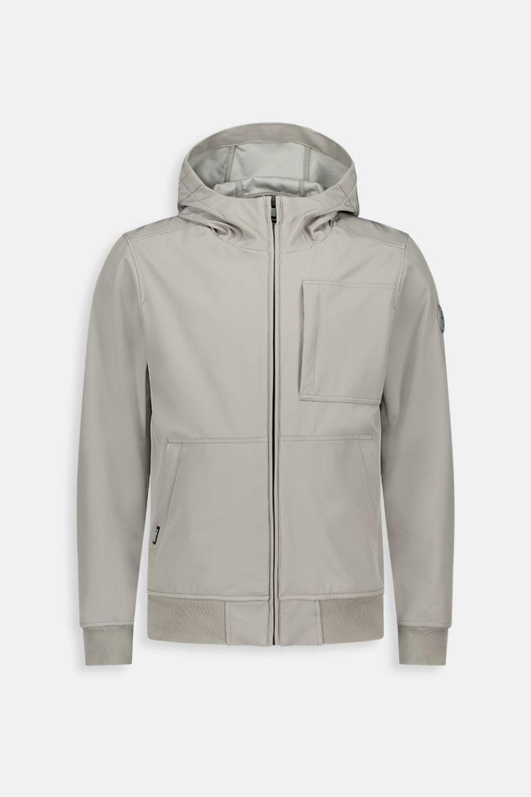 HOODED JAVI SOFTSHELL JACKET