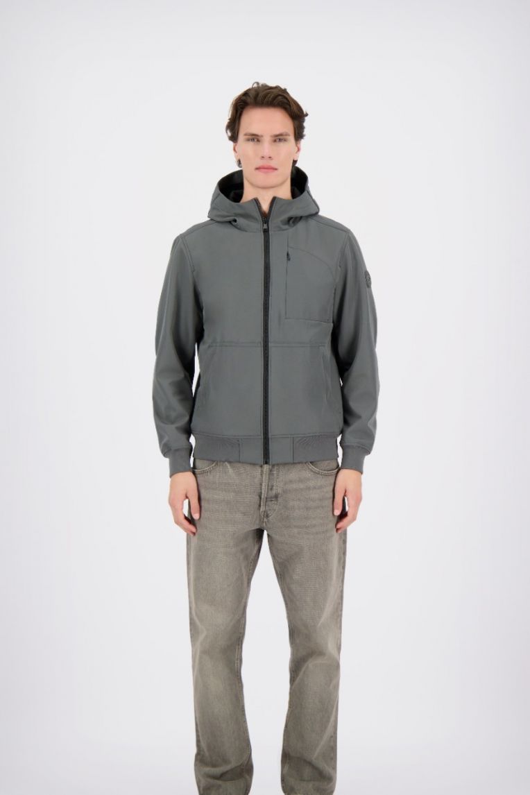 HOODED JAVI SOFTSHELL JACKET