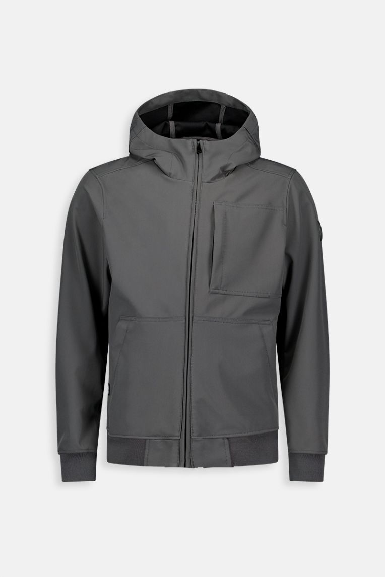 HOODED JAVI SOFTSHELL JACKET