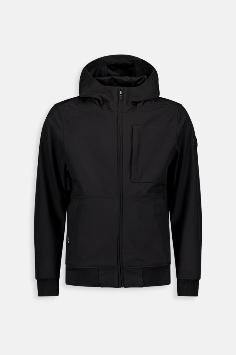 HOODED JAVI SOFTSHELL JACKET
