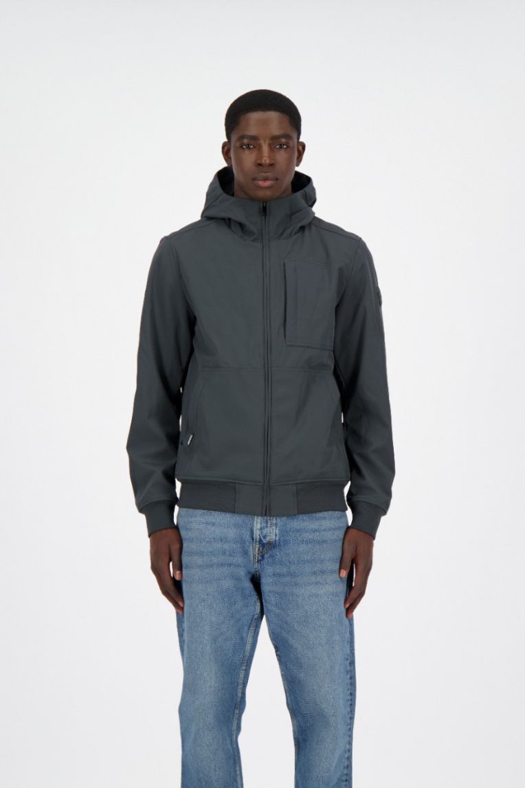 HOODED JAVI SOFTSHELL JACKET