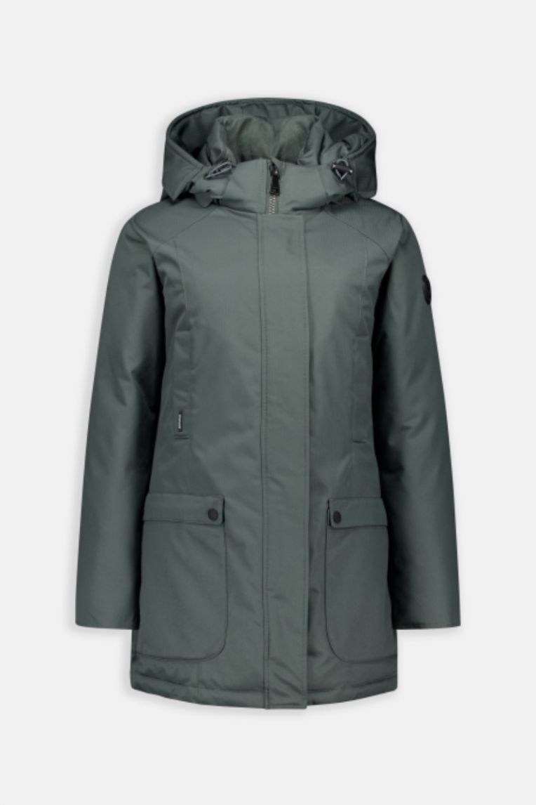 SLIMFIT PARKA HERRINGBONE