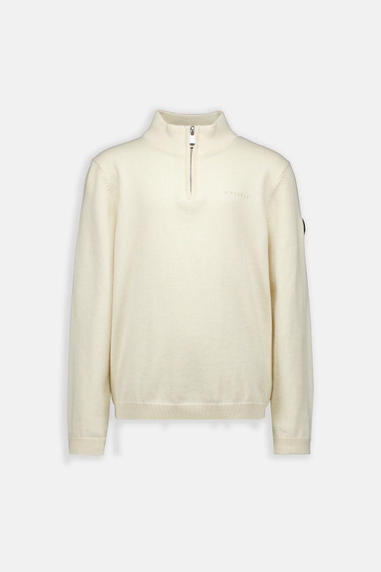KNITWEAR QUARTER ZIP