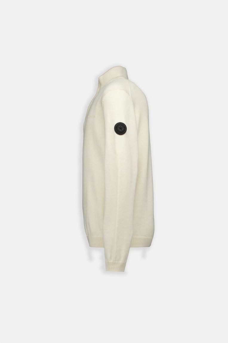 KNITWEAR QUARTER ZIP