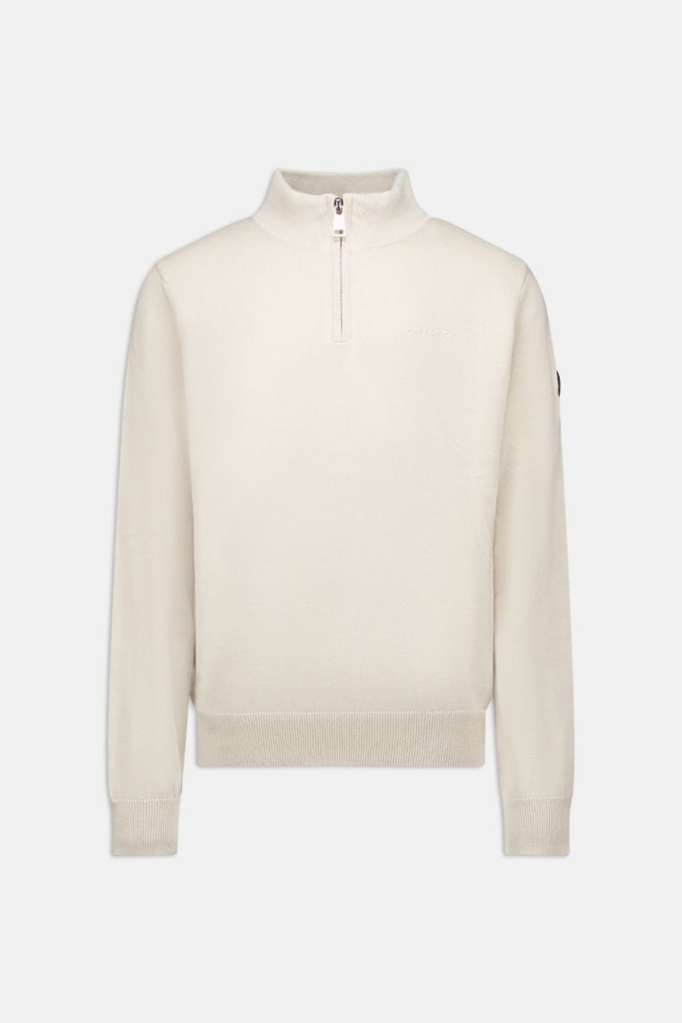 KNITWEAR QUARTER ZIP