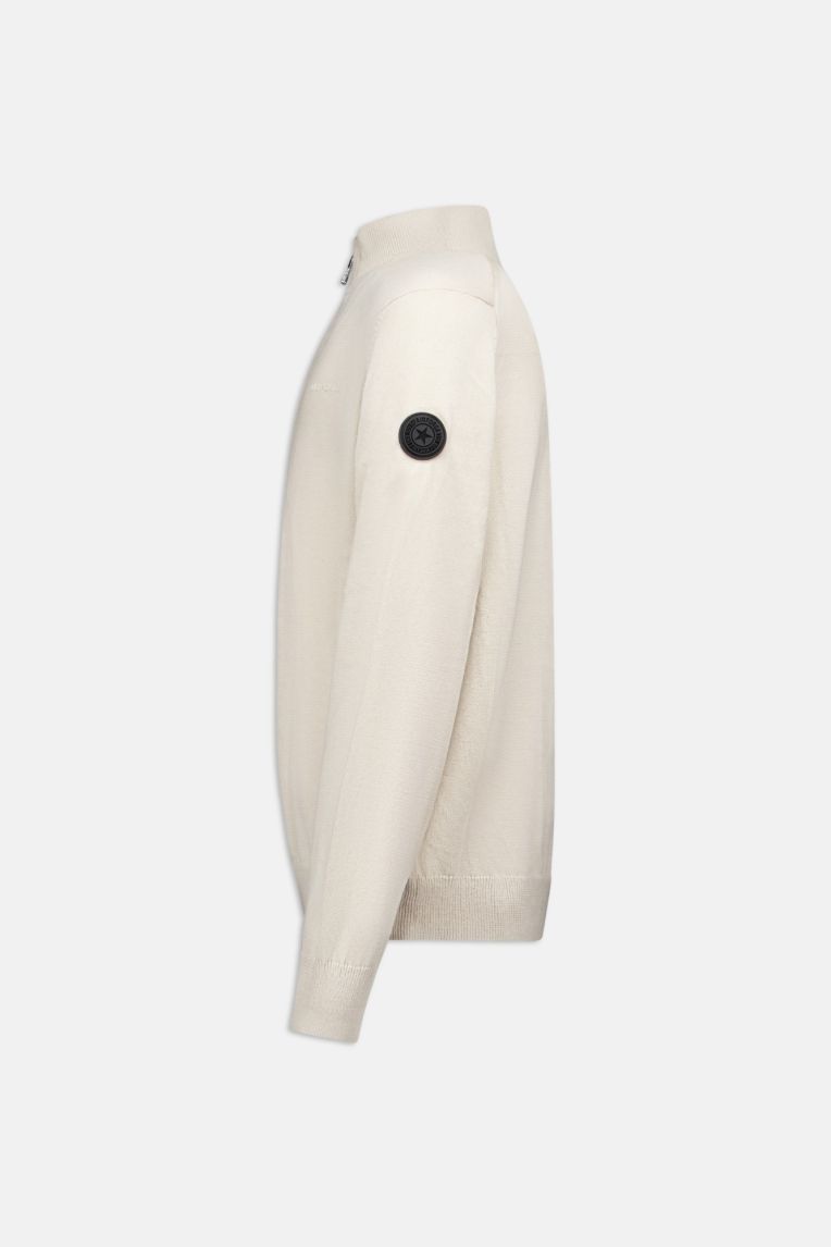 KNITWEAR QUARTER ZIP