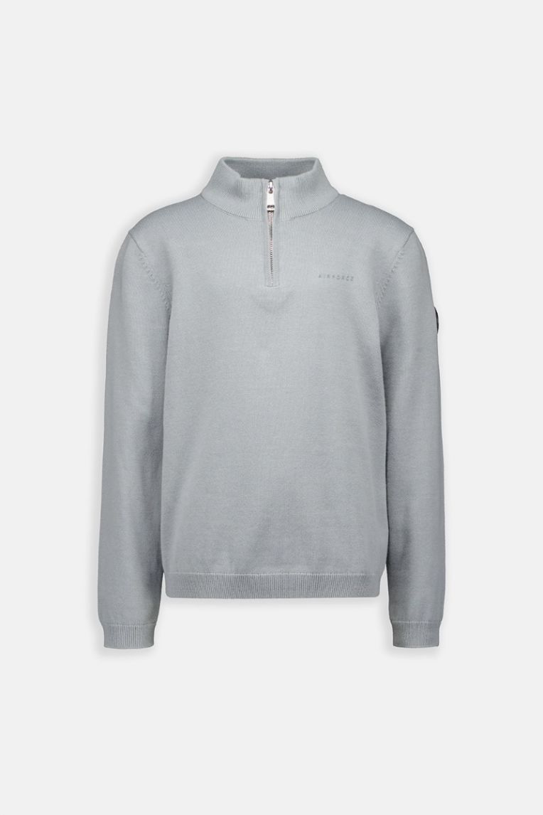 KNITWEAR QUARTER ZIP