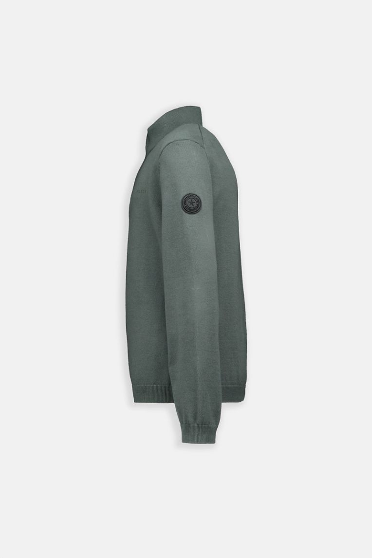 KNITWEAR QUARTER ZIP