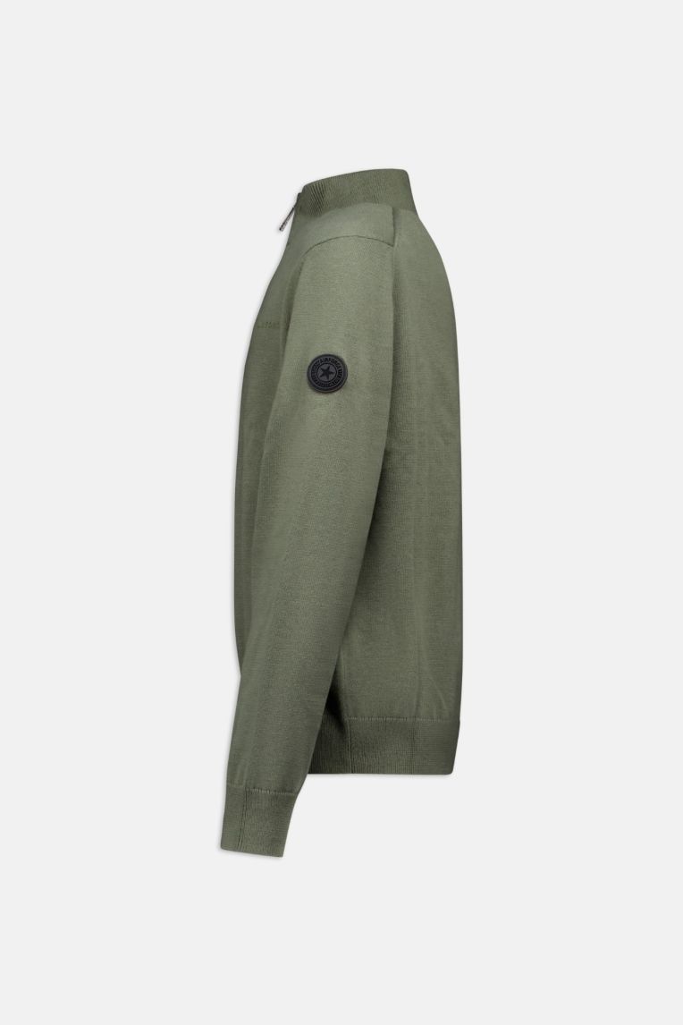 KNITWEAR QUARTER ZIP