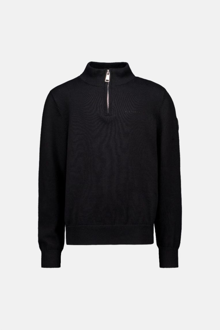 KNITWEAR QUATER ZIP