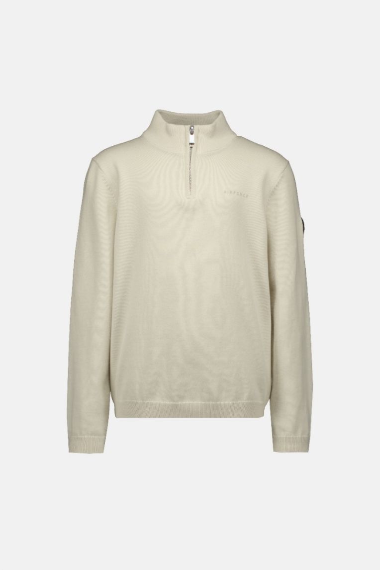 KNITWEAR QUARTER ZIP