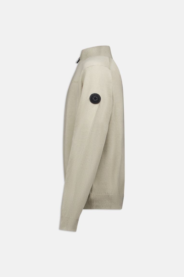 KNITWEAR QUARTER ZIP