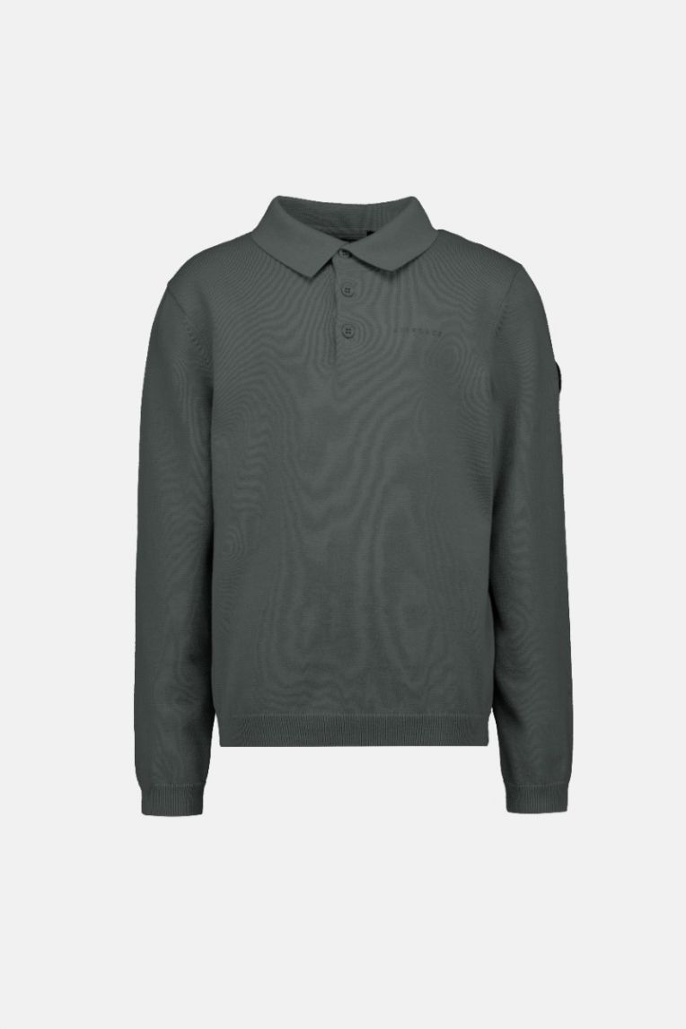 KNITWEAR POLO LONG SLEEVE