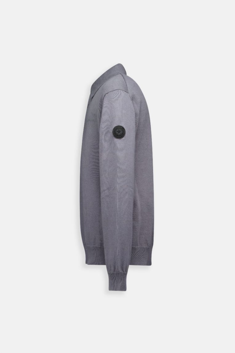 KNITWEAR LONGSLEEVE POLO 