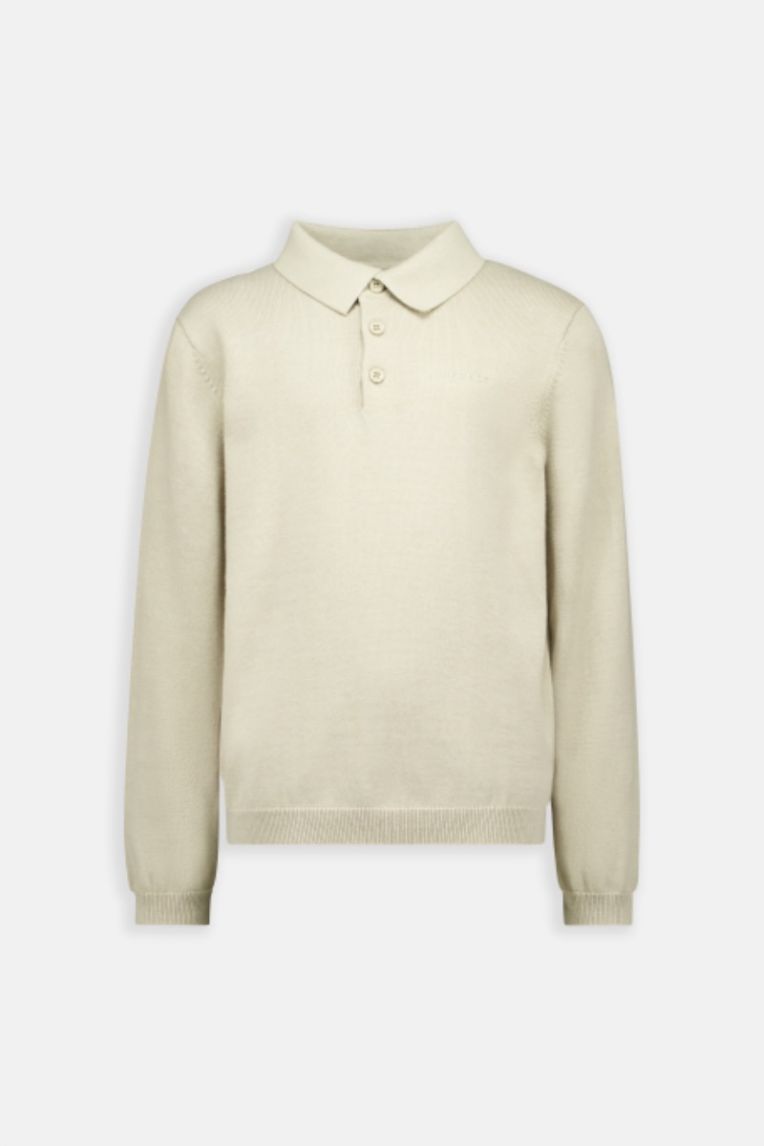 KNITWEAR POLO LONG SLEEVE
