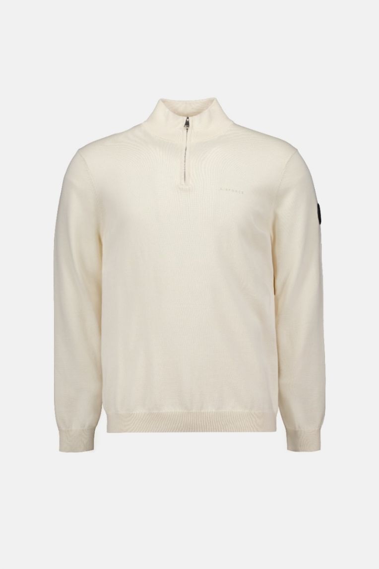 KNITWEAR QUARTER ZIP