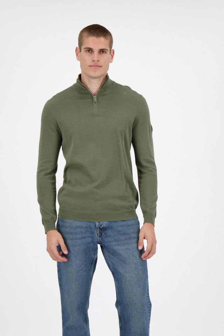KNITWEAR QUARTER ZIP