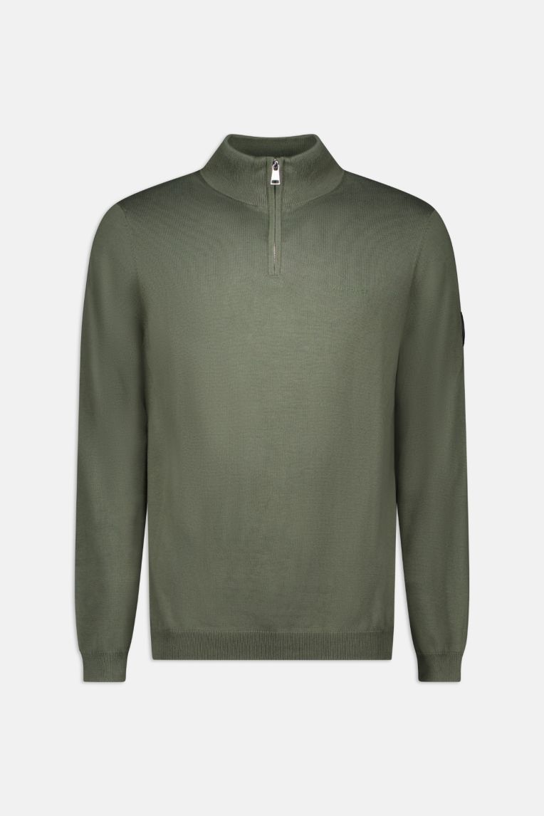 KNITWEAR QUARTER ZIP