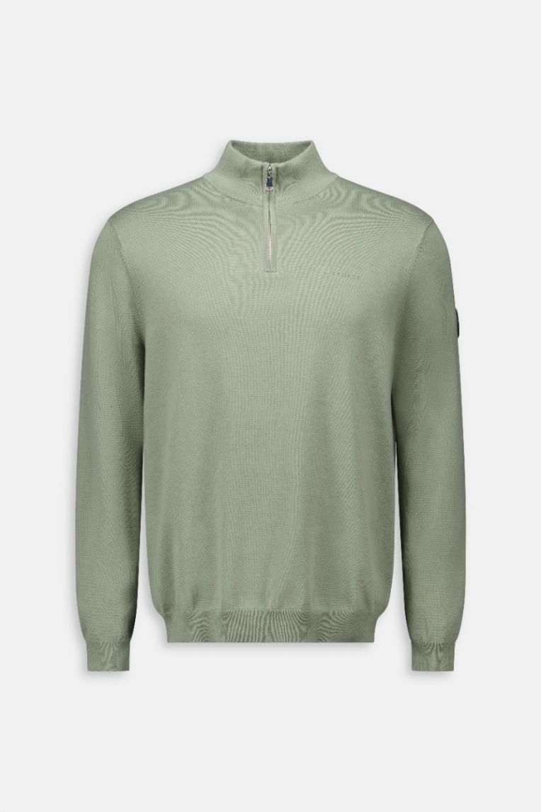 KNITWEAR QUARTER ZIP
