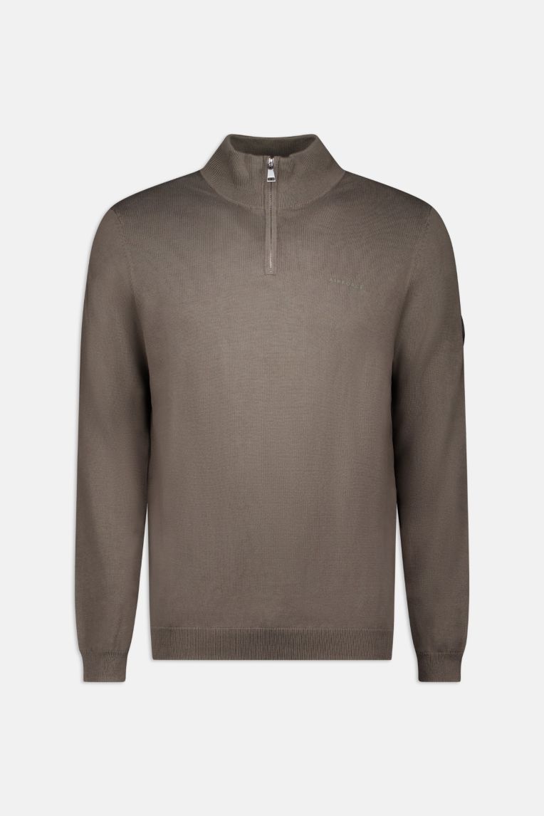 KNITWEAR QUARTER ZIP