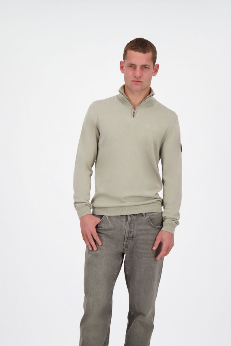 KNITWEAR QUARTER ZIP