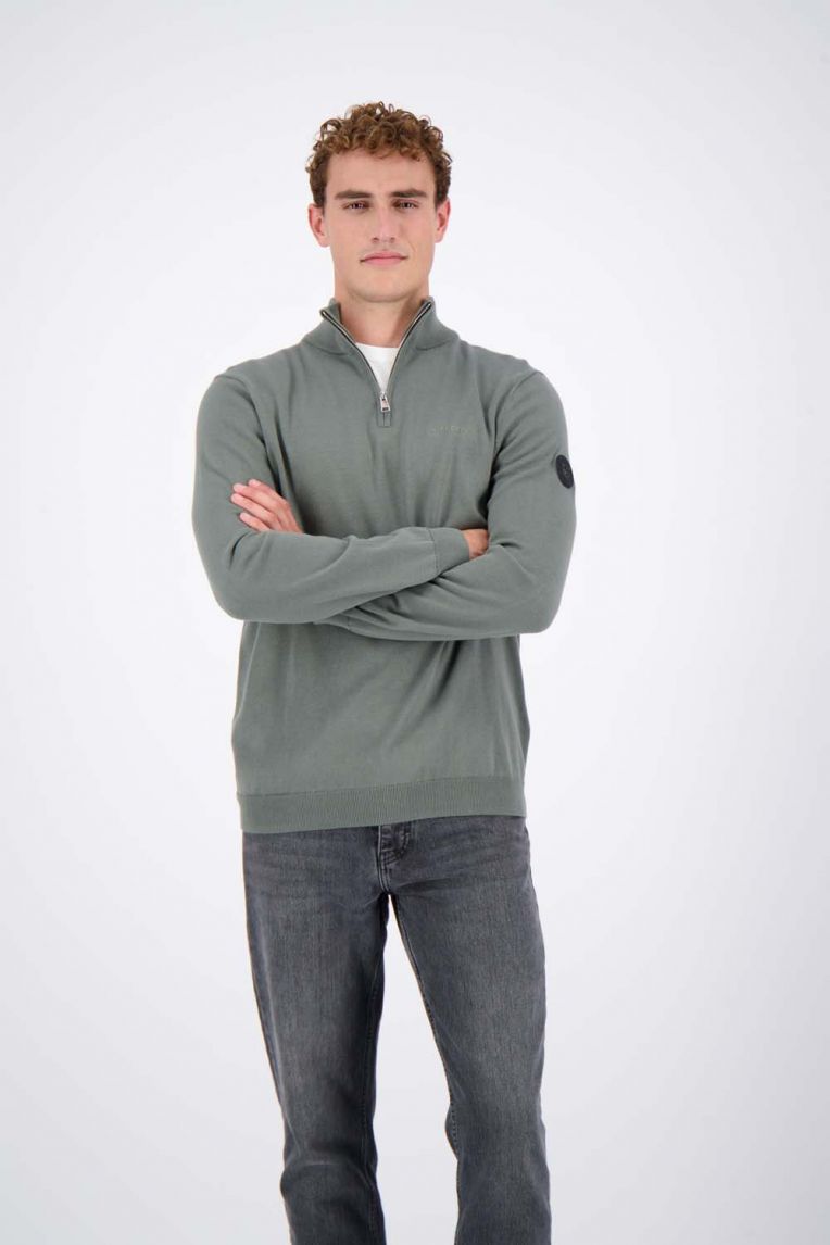 KNITWEAR QUARTER ZIP