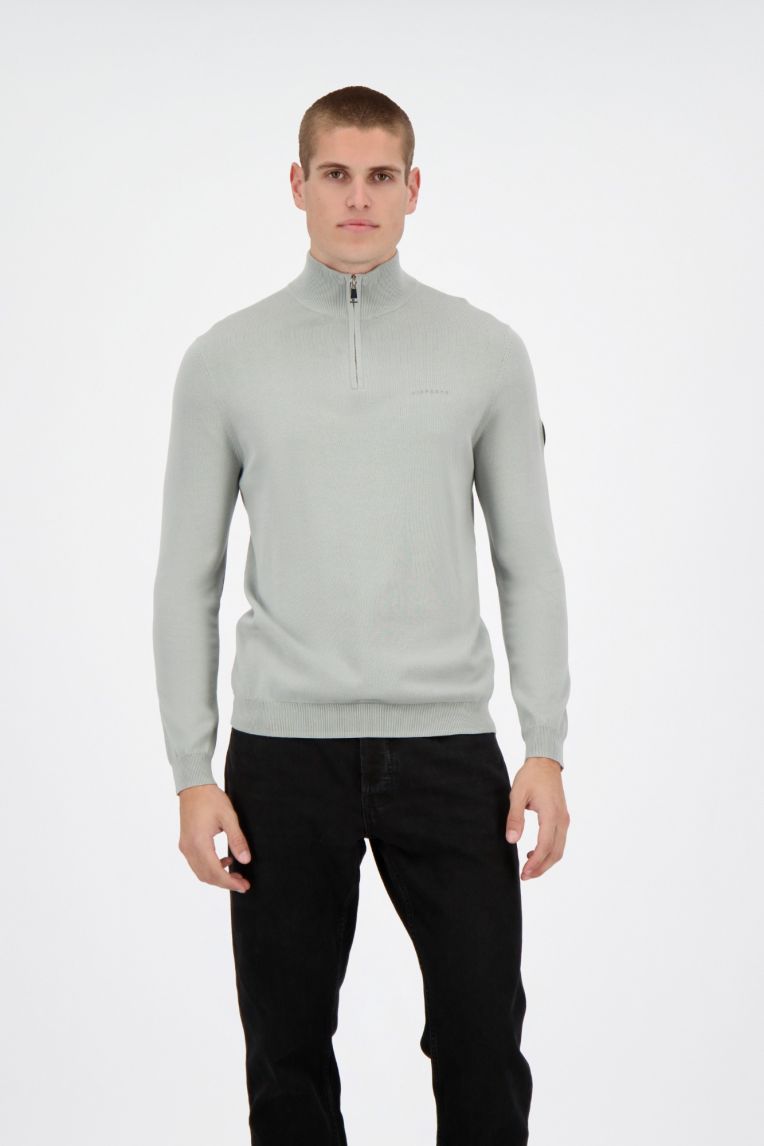 KNITWEAR QUARTER ZIP