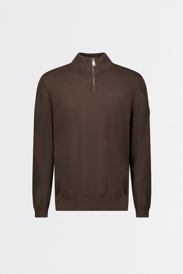 KNITWEAR QUARTER ZIP