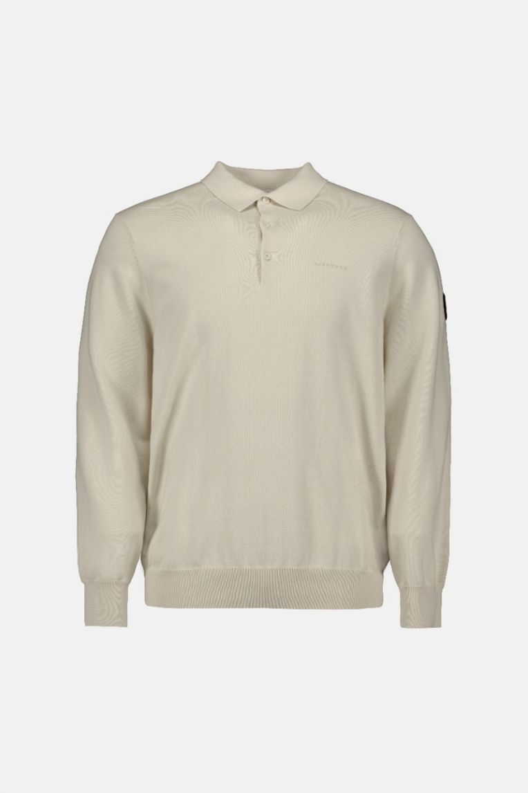 KNITWEAR POLO LONGSLEEVE