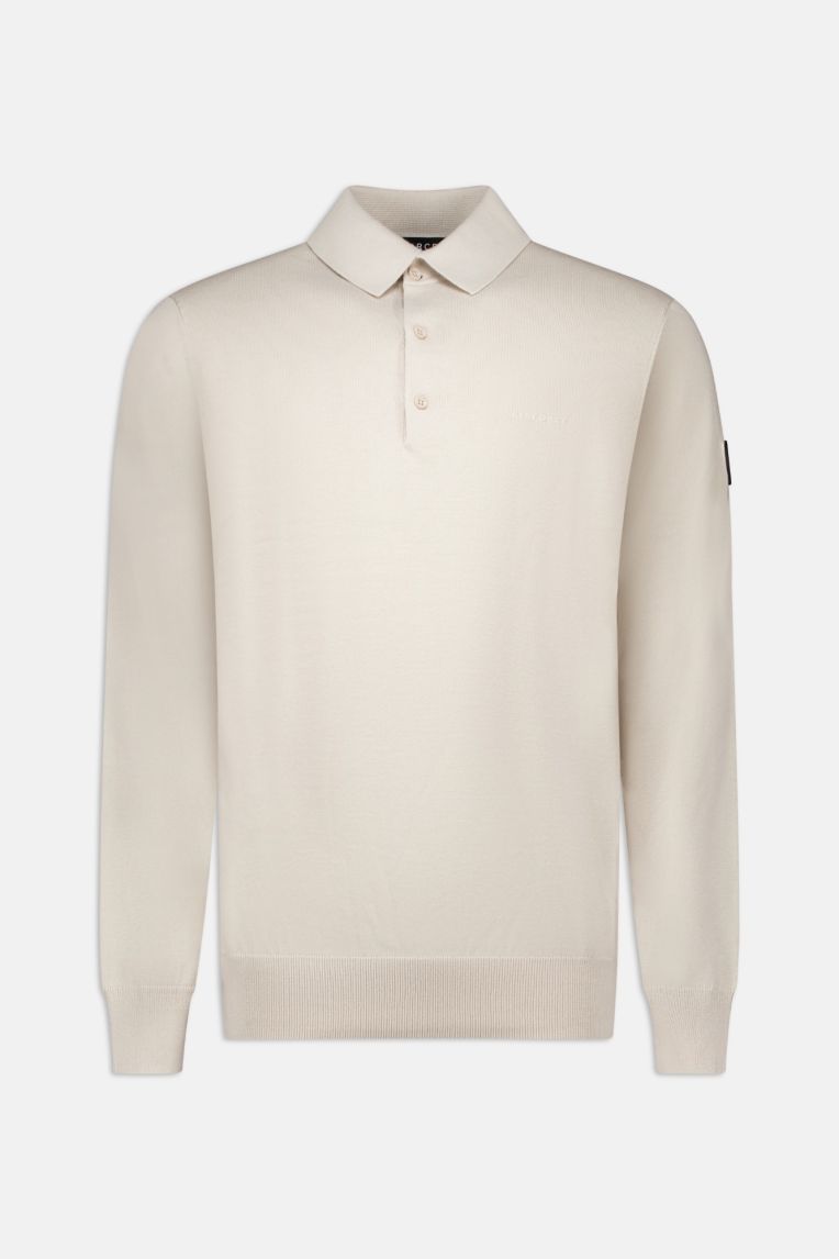 KNITWEAR POLO LONGSLEEVE