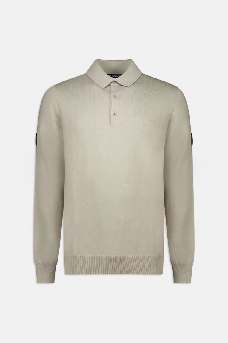 KNITWEAR POLO LONGSLEEVE